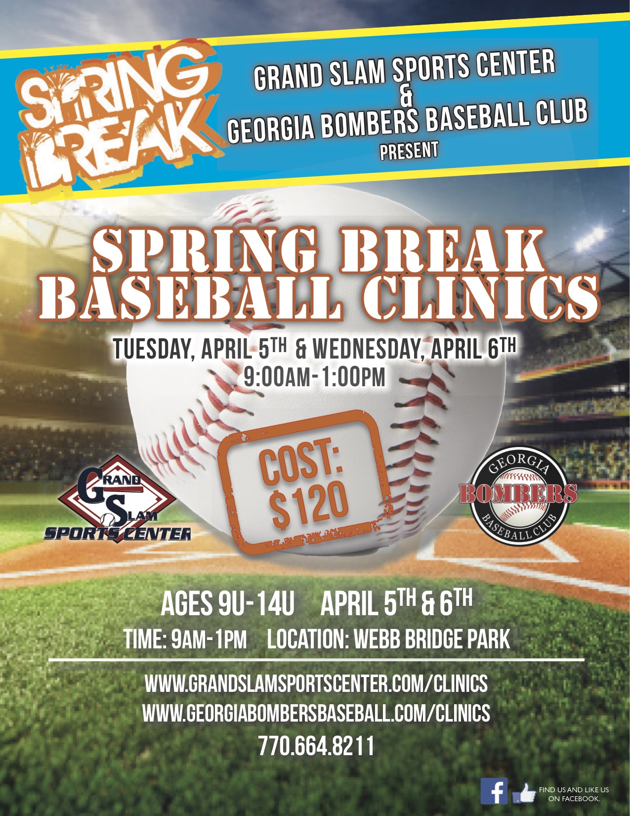 2016 GSSC/Bombers Spring Break Clinic