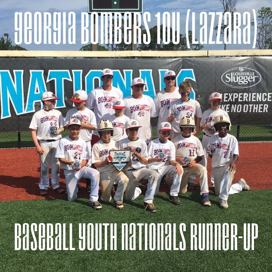 Bombers 10U (Lazzara) finishes Runner-Up at Baseball Youth Nationals